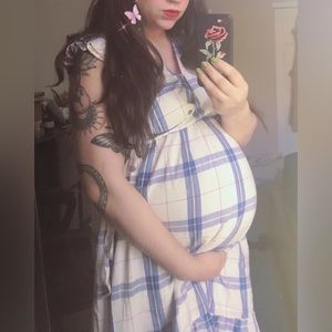 Old Navy plaid ruffle dress 💓